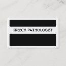 Recherche de pathologiste cartes visite Noir