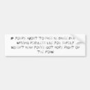 Recherche de cause voiture autocollants Pare chocs