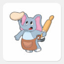 Recherche de éléphants drôles autocollants Enfants