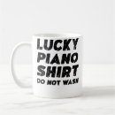 Recherche de musique de piano tasses Joueur de clavier