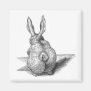 Recherche de le lapin blanc magnets Pour elle