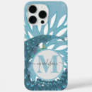 Recherche de fleur turquoise iphone coques Élégant