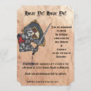 Recherche de medieval anniversaire invitations Conte de fées