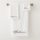 Recherche de fait bain serviettes Calligraphie