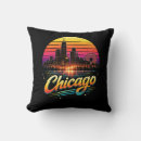Recherche de chicago coussins Silhouette