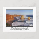 Recherche de naufragé cartes postales Australie