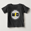 Recherche de rock bébé tshirts Abcd