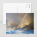 Recherche de paysage magique vœux cartes Arc en ciel
