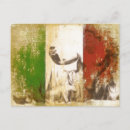 Recherche de drapeau italien cartes postales Vintage