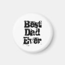 Recherche de le meilleur papa magnets Typographie