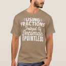 Recherche de décimal tshirts Maths