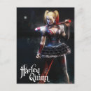 Recherche de knight cartes postales Harley quinn