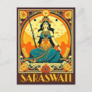 Recherche de saraswati cartes postales Hindou