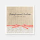 Recherche de corail mariage serviettes Personnalisation