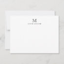 Recherche de carte de note de monogramme invitations Pour tous