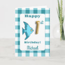 Recherche de poissons tropicaux vœux cartes Pour enfants