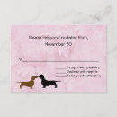 Recherche de chien teckel invitations Teckels