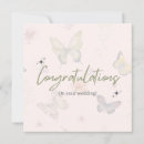 Recherche de papillon mariage cartes Élégant