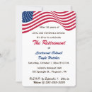 Recherche de drapeau américain patriotique invitations Étoiles et rayures