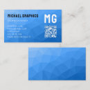 Recherche de initiales mini cartes visite Bleu
