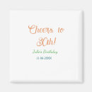 Recherche de anniversaire 30 magnets Calligraphie typographie élégante romantique
