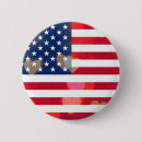 Recherche de coeur de rayure badges Fête de l'indépendance