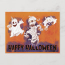 Recherche de fantôme halloween cartes postales Moderne
