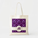Recherche de damassé pourpre nuptiale Monogramme