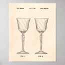 Recherche de verre de vin art Vintage