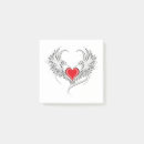 Recherche de symbole post its Coeur