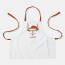 Recherche de renne tabliers Rouge