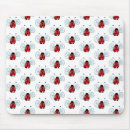 Recherche de coccinelle rouge tapis souris Dessin