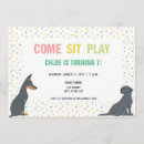 Recherche de dog anniversaire invitations Enfant