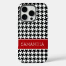 Recherche de houndstooth iphone coques Preppy