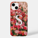 Recherche de fleur de tulipe iphone coques Rose