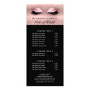 Recherche de menu de service salon cartes publicitaires Spa