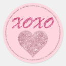 Recherche de bisous autocollants Saint valentin