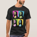 Recherche de vinci tshirts La gioconda