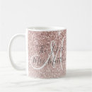 Recherche de gold glitter tasses Monogramme