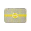 Recherche de jaune et gris tapis de bain Chevron