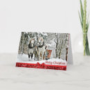 Recherche de chevaux noël cartes Enneigé