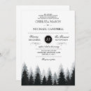 Recherche de hiver mariage invitations À feuillage persistant