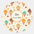 Recherche de glace vanille autocollants Pour enfants