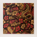 Recherche de dragon puzzles Vintage