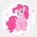Recherche de poney rose autocollants Mignon