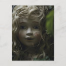 Recherche de poupée effrayante cartes postales Bizarre