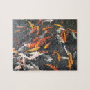 Recherche de koi puzzles Étang de koi