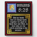 Recherche de romain plaques Verset biblique