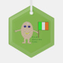 Recherche de irlandais drôle ornements Drapeau
