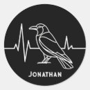 Recherche de crow autocollants Effrayant
